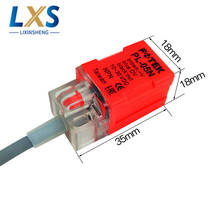 10 pces fotek indutivo interruptor de sensor de proximidade PL-05N/PL-05P dc 10-30 v 200ma npn nenhum 5mm interruptor de detecção de plástico abs
