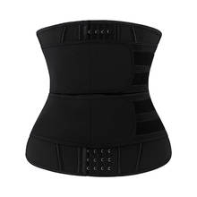 Burvogue Slimming Waist Trainer Steel Boned Corset Cincher Sauna Sweat Sport Girdle Underwear Shaper Workout Waist Trimmer Belt 2024 - buy cheap