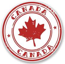 Canada Round Metal Tin Sign Suitable for Home and Kitchen Bar Cafe Garage Wall Decor Retro Vintage 2024 - buy cheap
