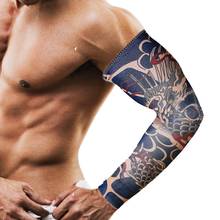 Aquecedores de braço com proteção uv para tatuagem 3d, mangas de secagem rápida, 1 peça 2024 - compre barato