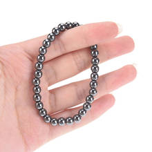 Hot! 1pcs Weight Loss Magnet Bracelet Black Stone Magnetic Therapy Bracelet Anklet Slimming Product Health Care 2024 - buy cheap