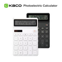 Original Kaco LEMO Desktop Calculator Photoelectric Dual Drive 12 Number Display Automatic Shutdown Calculator for Office Financ 2024 - buy cheap