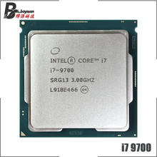 Процессор Intel Core i7-9700 i7 9700 3,0 ГГц Восьмиядерный восьмипоточный ЦПУ Процессор 12M 65 Вт для настольного ПК LGA 1151 2024 - купить недорого