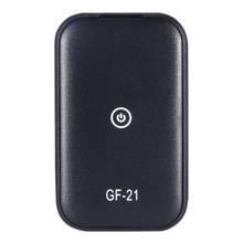 Mini rastreador localizador gps gf21 para carro, dispositivo rastreador com controle de voz anti-perda, rastreador com localizador de veículo 2024 - compre barato