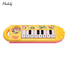 Muslady mini 8-key brinquedo de piano eletrônico para crianças educação musical precoce 2024 - compre barato