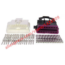 5 Sets 16 Pin Automotive OBD Diagnostic Socket Auto Plug Wiring Harness Connector For VW Audi 3A0972695A 2024 - compre barato