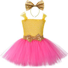 Vestido de princesa Lol con diadema para niña, vestido de fiesta de cumpleaños, Carnaval, Halloween, muñecas Lol, disfraz de Cosplay 2024 - compra barato