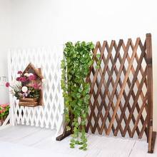 50cm Folding Garden Fence Cat Dog Gate Bamboo Pet Fence Retractable Cat Dog Puppy Sliding Door Safety Gate Pet Isolation Fence 2024 - buy cheap