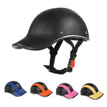 Motorcycle Half Helmet Baseball Cap StyleHalf Face Electric Scooter Anti-UV Safety Hard Hat 2024 - buy cheap