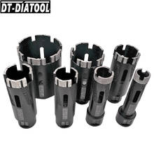 DT-DIATOOL 1pc Diamond Hole Saw Drilling Core Bits Cutter for Hard Granite Marble M14 Thread Laser Welded Dry Hole Cutt 2024 - buy cheap