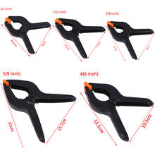 1/5/10pcs 2 polegada Grampos de Mola Ferramentas Para Trabalhar Madeira DIY Grampos Para Carpintaria Grampo de Mola de Plástico Nylon foto Fundo do Estúdio