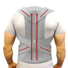 Back Support Belt Men Women Adjustable Posture Corrector Lumbar Back Support Brace Breathable Deportment Corset For Spine 2024 - buy cheap