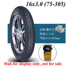 16x3.0 Tire Electric Bicycle Motorcycle CST Anti-skid Rhinoceros 75-305 Inner and Outer Tyre 2024 - buy cheap