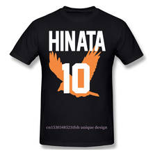 Customization Clothing Haikyuu Volleyball Sports Anime T-Shirt Jersey Hinata Number 10 (Karasuno) Fashion Short Sleeve for Men 2024 - buy cheap