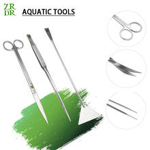 High-Quality Fish Tank Cleaning Tools For Aquatic Plants Stainless Steel Scissors And Tweezers Tools For Trimming Aquatic Plants 2024 - buy cheap