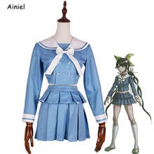 Disfraz de Anime Danganronpa V3, Cosplay de Harmony, Tenko Chabashira, Dangan, Ronpa, uniforme escolar, camisa, falda, Disfraz para mujer 2024 - compra barato