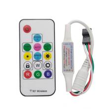 Control remoto RF de 14 teclas, mando a distancia inalámbrico RGB de 14 teclas, Mini Controlador LED RF cc 5V 12V SP103E para WS2812 WS2811 2024 - compra barato