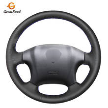 Black  PU Artificial Leather Car Steering Wheel Cover for Hyundai Tucson 2005 2006 2007 2008 2009 2024 - buy cheap