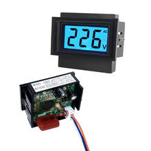 Mini AC80-300V AC digital display voltmeter AC0-500V voltage regulator with LCD display measuring instrument 2024 - buy cheap