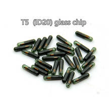 original 5pcs/10pcs/lot New ID T5-ID20 Transponder Chip Blank glass T5 Chip for Car Key  T5 Chip 2024 - buy cheap