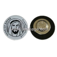 Customized National Day Badges Custom Year Of Zayed Pin The United Arab Emirates YEAROFZAYED Design 2024 - buy cheap
