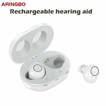 Mini Hearing Aid audifonos Rechargeable Ear Hearing Device CIC Sound Amplifier Digital invisible Hearing Aids In The Ear Elderly 2024 - buy cheap