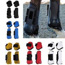 2 Pairs Horse Tendon Fetlock Boots Equestrian Jumping Legs Protection Gears 2024 - buy cheap