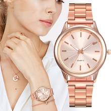 Relógio de pulso feminino zegarek damski, relógio de pulso feminino quartz elegante 2024 - compre barato