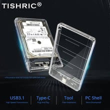 TISHRIC HDD SSD Caddy Case 2.5‘’ SATA To Type C Mobile Case Hard Drive External 3TB Box Hard Disk Enclosure Optibay With Cable 2024 - buy cheap