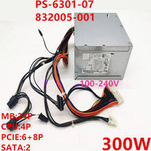 New Original PSU For HP ATX PCIE 6+8P 300W Switching Power Supply PS-6301-07 832005-001 2024 - buy cheap