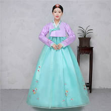 Hanbok Dress Korean Traditional Hanbok Korean National Costumes Woman Hanbok 2024 - buy cheap