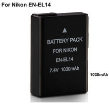 1030mAh High Quality ENEL14  EN-EL14 EL14A  Battery For Nikon D3100 D5600 D5300 D5100 D5200 Digital Camera Battery 2024 - buy cheap