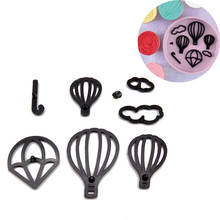 8Pcs/Set Hot Air Balloon Cloud Dripping Biscuit Cutting Moulds Fondant Cake Mold Cookie Cutter Pastry Printing Mold Baking Tool 2024 - buy cheap