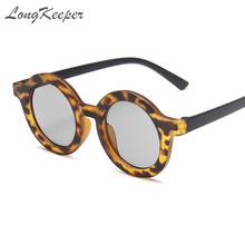 LongKeeper-Gafas De Sol con montura redonda para niños y niñas, lentes De Sol a la moda, UV400 2024 - compra barato