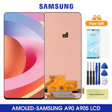 6.7'' AMOLED A905 Lcd For Samsung Galaxy A90 2019 LCD Display Touch Screen Digitizer Assembly For Samsung A905 A905F 2024 - buy cheap