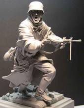 Figura de resina sin montar de infantería antigua en batalla (con BASE), Kit de modelo sin pintar, novedad, 1/16 2024 - compra barato
