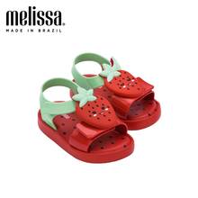 Mini Melissa Kids Baby Girls Sandals Bowknot Pearl Crystal Roman Sandals Princess Shoes Children Sandals For Girls Beach Sandal 2024 - buy cheap