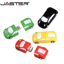 JASTER USB 2.0 cartoon car model 4 color usb flash drive 4GB 8GB 16GB 32GB 64GB 128GB pendrive plastic memory stick 2024 - buy cheap