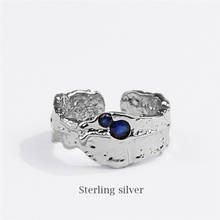 Sole Memory Literary Simple Hip Hop Cool Silver Color Female Resizable Opening Rings SRI732 2024 - buy cheap