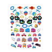 20 Pcs/lot Multi Stickers Traffic Tools Aircraft Car Scrapbooking Paper Self Adhesive Stickers Stationery Teacher Praise 2024 - buy cheap