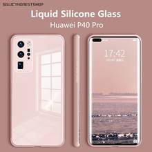 Original Liquid Tempered Glass Case For HuaWei Mate 30 20 Pro P40 Pro Plus P30 Pro Honor X10 Cell Phone Lens Protection Cover 2024 - buy cheap