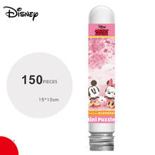 Disney mickey puzzle 150 peça tide tubo quebra-cabeça mini brinquedo de descompressão plana quebra-cabeça 2024 - compre barato