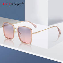 Sunglasses Women 2020 Square Shades Oversized Sunglasses Gold Metal Frame Sun glasses Vintage UV400 Oculos Female 2024 - buy cheap