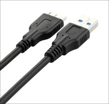 Кабель USB 3,0 Type A/Micro B для синхронизации данных, высокоскоростной шнур USB для внешнего жесткого диска, HDD, Samsung S5 Note 3, разъем 2024 - купить недорого