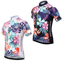 Pro Team Cycling Jersey Women Summer Short Sleeve MTB Bicycle Cycling Clothing Ropa Maillot Ciclismo Racing Bike mtb Jersey 2024 - buy cheap