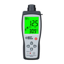 Умный датчик аммиачного газа NH3 анализатор газа метр тестер монитор качества воздуха ручной 0-100PPM звуковой светильник сигнализация AR8500 2024 - купить недорого