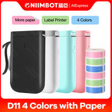 Niimbot D11 Portable Label Printer Mini Bluetooth Thermal Sticker Price Tag Printer Birthday christmas present gift 2024 - buy cheap