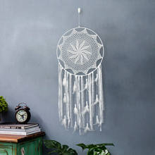 Dream Catcher Diy Nordic Children Girls Decor Handmade Dreamcatcher Feathers Dream Catchers Wall Hanging Home Room Decoration 2024 - buy cheap