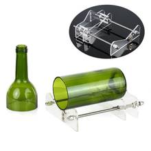 Cortador de garrafa de vidro acrílico ajustável diy máquina de corte de garrafa para vinho/garrafas de cerveja casa ferramentas 2024 - compre barato