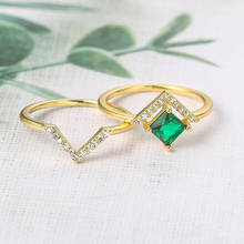 Anéis de colagem para mulheres, anel feminino de ouro leve e dourado, acessórios joias para datas r293r295 2024 - compre barato